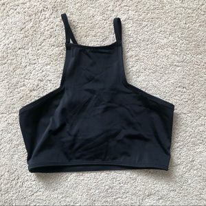 ASOS black bikini top